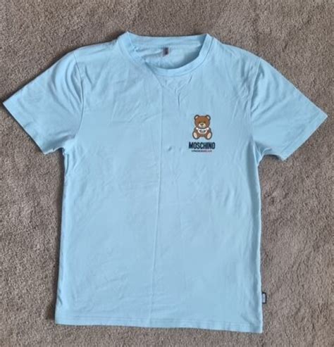 moschino t shirt ebay